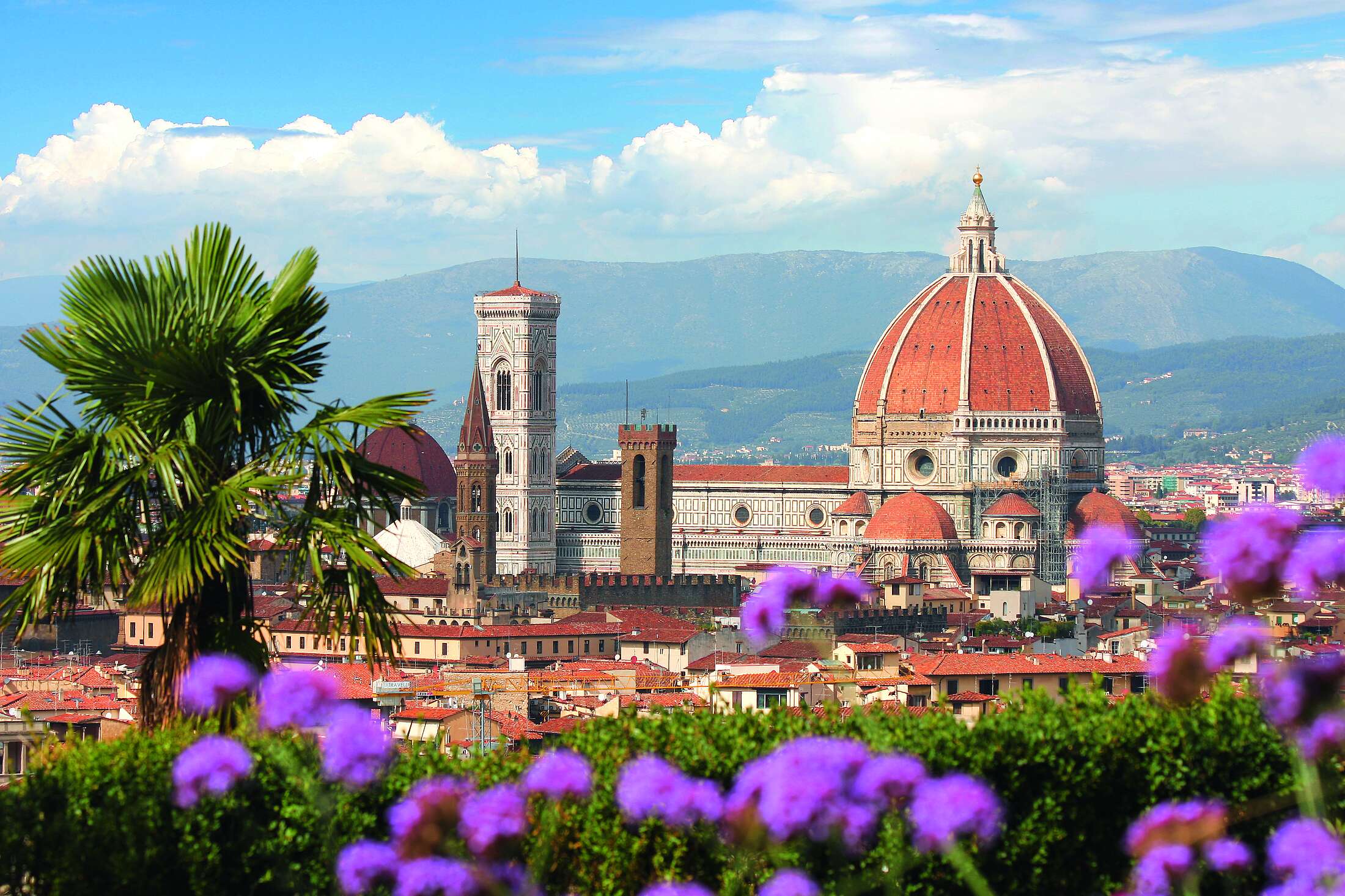 Besuche Florenz, Italien in Frühling
